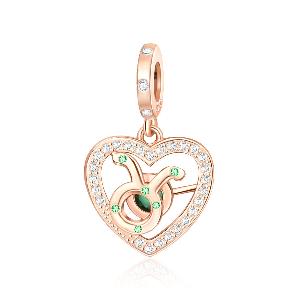 Zodyak Boğa Sarkan Charm
